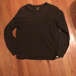 Polo Ralph Lauren long sleeve slim fit Tee Olive